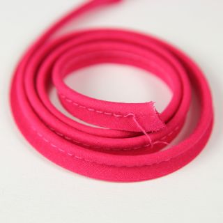 Paspelband mit Seele - uni - pink