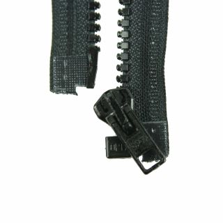 Reißverschluss Opti - P60 - 30cm - Werraschieber - teilbar - schwarz