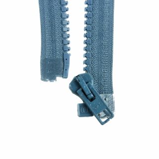 Reißverschluss Opti - P60 - 80cm - Werraschieber - teilbar - rauchblau