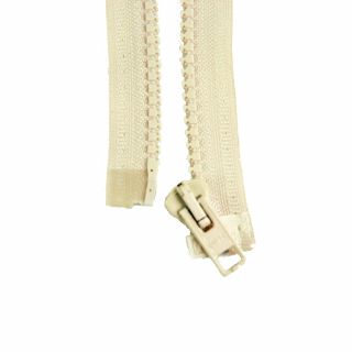 Reißverschluss Opti - P60 - 80cm - Werraschieber - teilbar - creme
