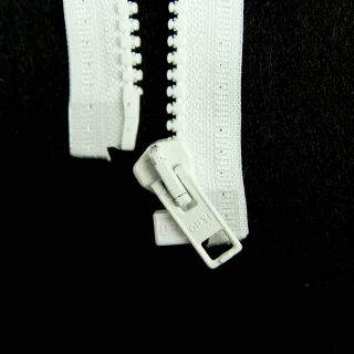 Reißverschluss Opti - P60 - 80cm - Werraschieber - teilbar - wollweiß