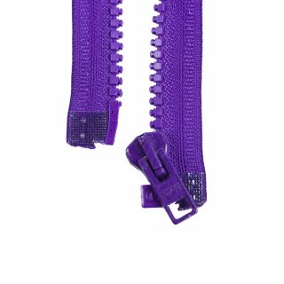 Reißverschluss Opti - P60 - 80cm - Werraschieber - teilbar - lila
