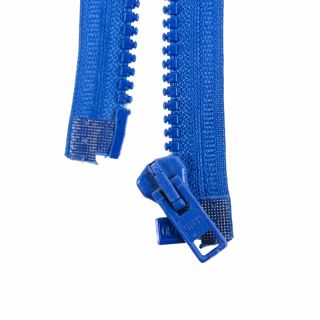 Reißverschluss Opti - P60 - 80cm - Werraschieber - teilbar - Royalblau