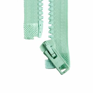 Reißverschluss Opti - P60 - 80cm - Werraschieber - teilbar - mintgrün