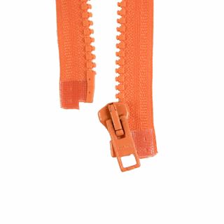 Reißverschluss Opti - P60 - 80cm - Werraschieber - teilbar - orange