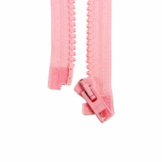Reißverschluss Opti - P60 - 75cm - Werraschieber - teilbar - rosa