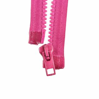 Reißverschluss Opti - P60 - 75cm - Werraschieber - teilbar - pink