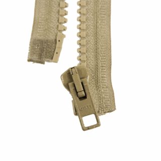 Reißverschluss Opti - P60 - 80cm - Werraschieber - teilbar - khaki