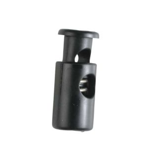 Kordelstopper - 28 mm - schwarz