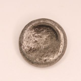 Ösenknopf - 25 cm - Metall - silber -grau 