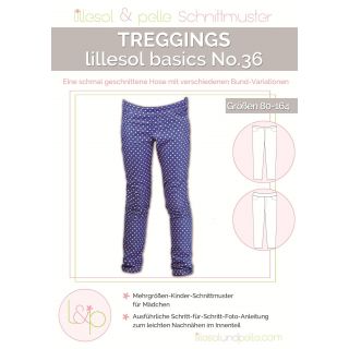 Schnittmuster - Lillesol &amp; Pelle - Basics No. 36 - Treggings