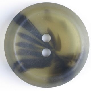 2-Loch-Knopf - 25 mm - schwarz-grün