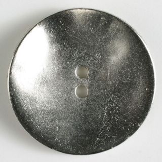2-Loch-Knopf - 28 mm - Vollmetall