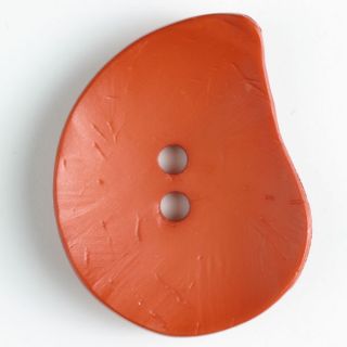2-Loch-Knopf - 50 mm - Blatt - orange