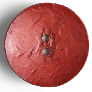 2-Loch-Knopf - 45 mm - rund - rot
