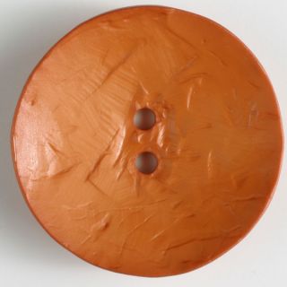 2-Loch-Knopf - 45 mm - rund - orange