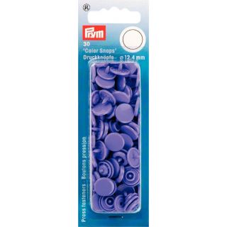 Prym Color Snaps Druckknöpfe 30 Stück rund 12,4mm - flieder