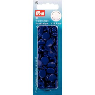 Prym Color Snaps Druckknöpfe 30 Stück rund 12,4mm - violett