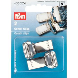 Prym - 2 Combi-Clips - 18mm - silber