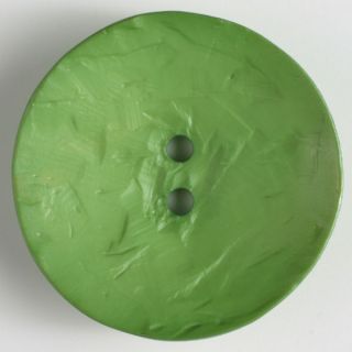 2-Loch-Knopf - 60 mm - rund - grün