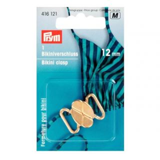 Prym - Bikiniverschluss - 12 mm - gold