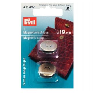 Prym - Magnet-Verschluß - 19 mm - altmessing