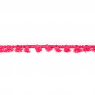 Quastenband - Baumwolle - uni - pink