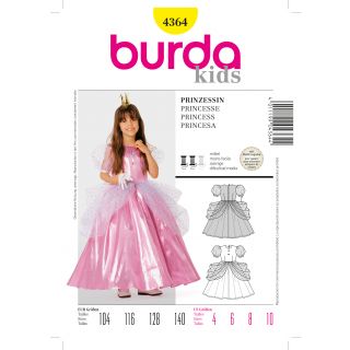 Schnittmuster - burda style - Prinzessin - 4364