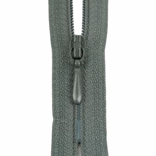 Reißverschluss Opti - S40 - 25cm - Tropfenschieber - nicht teilbar - graphit