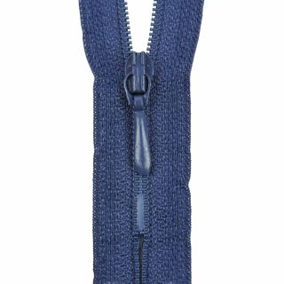 Reißverschluss Opti - S40 - 60cm - Tropfenschieber - nicht teilbar - marine