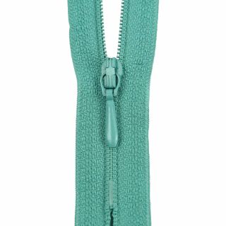 Reißverschluss Opti - S40 - 60cm - Tropfenschieber - nicht teilbar - mintgrün