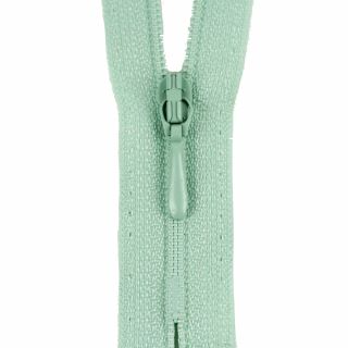 Reißverschluss Opti - S40 - 40cm - Tropfenschieber - nicht teilbar - mint
