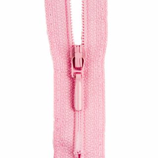 Reißverschluss Opti - S40 - 40cm - Tropfenschieber - nicht teilbar - rosa