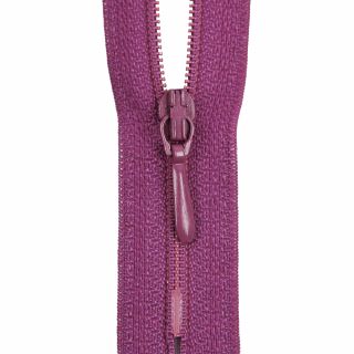 Reißverschluss Opti - S40 - 40cm - Tropfenschieber - nicht teilbar - lavendel