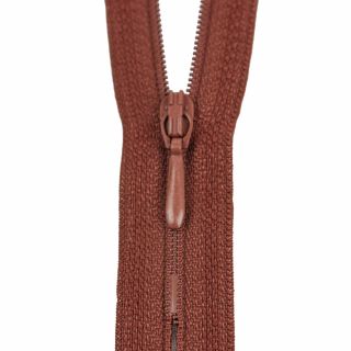 Reißverschluss Opti - S40 - 40cm - Tropfenschieber - nicht teilbar - kupfer