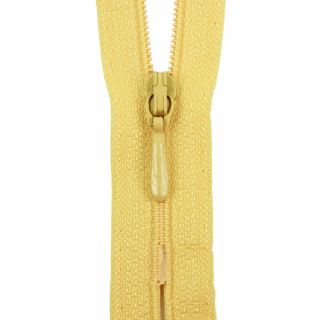 Reißverschluss Opti - S40 - 60cm - Tropfenschieber - nicht teilbar - löwenzahn