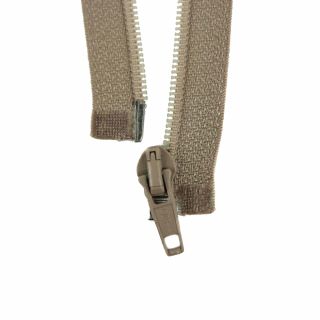 Reißverschluss Opti - S60 - 60cm - Fuldaschieber - teilbar - beige