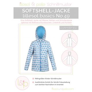 Schnittmuster - Lillesol &amp; Pelle - Basics No. 49 - Softshell-Jacke