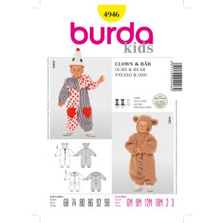 Schnittmuster - burda style - Baby - Overall - 4946