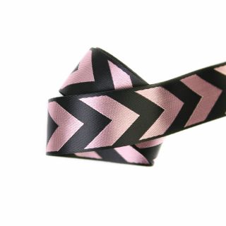 Glanzband - Pfeil - 38 mm - rose