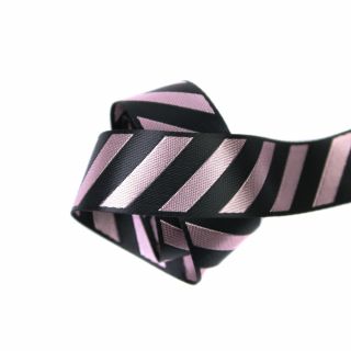 Glanzband - Streifen - 38 mm -  rose