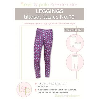 Schnittmuster - Lillesol &amp; Pelle - Basics No. 50 - Leggings