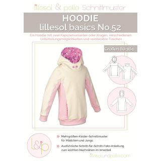 Schnittmuster - Lillesol &amp; Pelle - Basics No. 52 - Hoodie