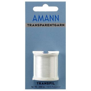Amann-Mettler - Transfil Nähgarn - 200m - hell