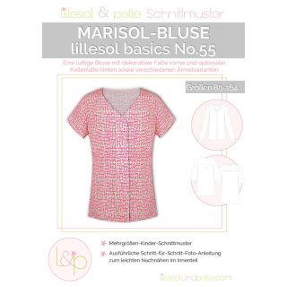 Schnittmuster - Lillesol &amp; Pelle - Basics No. 55 - Marisol-Bluse
