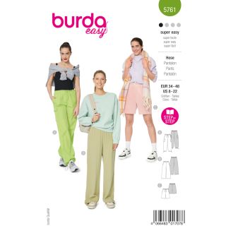 Schnittmuster - burda easy - Parachute Hose - 5761   