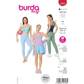 Schnittmuster - burda easy - Sport Top - 5765    