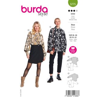 Schnittmuster - burda style - Bluse mit weitem Arm - 5775  