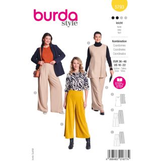 Schnittmuster - burda style - Kombination Hose und Top - 5793  