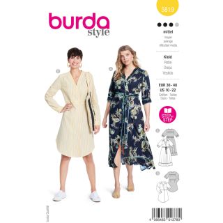 Schnittmuster - burda style - Kleid - 5819  
